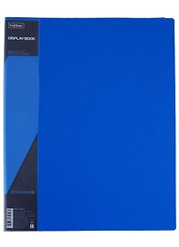 Папка 80ф А4 "STANDARD" пластик 0,8мм, синяя
