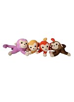 ИГР Мягкая игрушка мартышка, 4 цвета, 22 см, 11094900