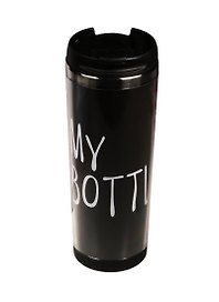 Термостакан My bottle/Май ботл (черный) (420 мл)