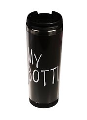 Термостакан My bottle/Май ботл (черный) (420 мл)