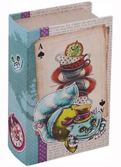 Сувенир, Феникс, Шкатулка декоративная, из МДФ, "Волшебный кот" 17*11*5см