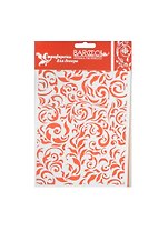 Трафарет пластик многоразовый Завитушки (АН3832100) (Ф-034) (15х20см)