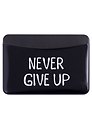 Картхолдер горизонтальный «Never give up»