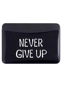 Чехол для карточек горизонтальный Never give up