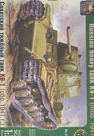 Сборная модель «Советский тяжелый танк КВ-1 (обр. 1941г.)» (35020)