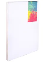 Холст на подрамнике 30*40 крупнозернистый, 40% лен 60% хлопок, ПР