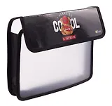 Папка для тетрадей А5 "Be cool" липучка, Оникс