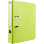 Папка архивная 50мм А4 "Neon" арочн.механизм, желтый