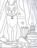 MyArt. РАСКРАСКА-АНТИСТРЕСС 200х230. Мой коуч сказал рисовать котиков - 2