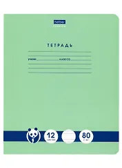 Тетрадь в узкую линейку Hatber, "Панда-Тетрадь", 12 листов
