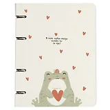 Тетрадь на кольцах в клетку Be Smart, "Forest. Лягушка", 120 листов