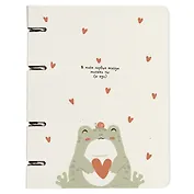 Тетрадь на кольцах в клетку Be Smart, "Forest. Лягушка", 120 листов