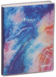 Записная книжка «Colorful space» А6, 80 листов в клетку, Lenwa