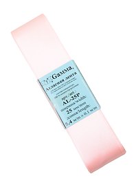Лента атласная №151/1 бледно-розовый (25мм х 5,4м)