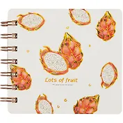 Записная книжка "Fruits", А6, 100 листов, линейка