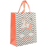 Подарочный пакет «Unicorn neon», А4