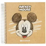 Скетчбук «Миккки Маус», 80 листов, 17 х 17 см