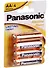 Элементы питания 4шт "Panasonic Alkaline" LR06, AA - 0