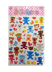 Набор наклеек-5 Мишки (11064802) (упаковка)