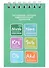 Блокнот А7 60л кл. "Постоянная система новосибирских элементов" спираль, УФ лак - 0