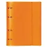 Тетрадь на кольцах в клетку Hatber, Diamond Neon, 120 листов, оранжевая - 1