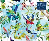 Блокнот для художественных идей. Райские птицы от дизайнера Карины Кино (твёрдый переплёт, 96 стр., 240х200 мм)
