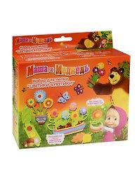 Набор для лепки Цветики-букетики (31059) (3+) (Маша и Медведь)
