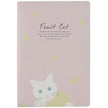 Тетрадь общая «Fruit cat», 38 листов в линейку, В5, в ассортименте