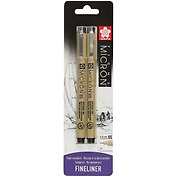 Ручки капиллярные черные 02шт "Pigma Micron" 0.45мм