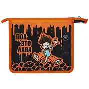 Папка для тетрадей А5 "Влад А4" 2 отделения, пластик