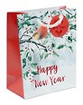Пакет А3 46*33*10 "Снегирь. Happy New Year" НГ, бум.мат.ламинат