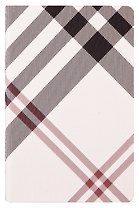 Блокнот А6 160л кл. "Quadro" кож.зам., мягк.переплет, коричневый, IN FOLIO