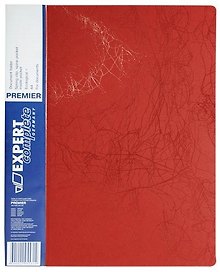 Папка А4 Премьер пруж.скоросшив.Expert Complete Premier красная до 180л.
