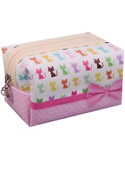 Косметичка на молнии Кошки 16*8см (ПВХ бокс) 12-11847-1220-6