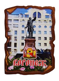 ГС Магнит Воронеж Свиток прямоугольный вид 4 (дерево) (7,5см)