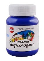 Акрил художественный 100 мл, восточная синяя