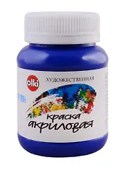 Акрил художественный 100 мл, восточная синяя