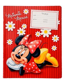 Тетрадь в линейку Полиграфиздат «Minnie Mouse Vol» 12 листов