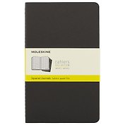 Книга для записей «Cahier Journal Large. Черная. 3 Шт», А5, 44 листов, картон, Moleskine