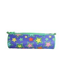 Пенал-тубус "Цветные звезды", ткань, Оникс