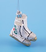 Ёлочная игрушка «Коньки», полистирол, 6x6 см - 2