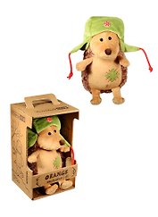 Мягкая игрушка Ёжик Колюнчик в ушанке (20 см) (OS079/20)
