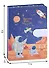 Блокнот с магнитной застежкой Кот и космонавт (256стр) (13*19) - 1