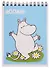 Блокнот А6 40 листов "Moomin" евроспираль, в ассортименте - 2