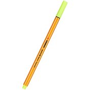 Ручка капиллярная Stabilo, Point, желтая 0,4 мм