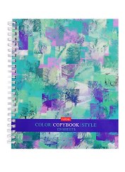 Тетрадь общая «Color style», 120 листов в клетку, А5 - Hatber