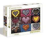 Пазл Clementony HQ. Сердца 500К 30499