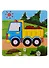 Развивающая рамка Грузовик, дерево, 15х15 см ZK-014 - 0