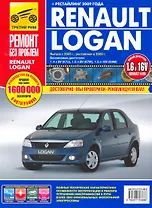 Renault Logan Выпуск с 2005 г., рестайлинг в 2009 г. бенз. дв. 1.4 л, 1.6 л :Руководство по эксплуатации, тех. обслуживанию и ремонту