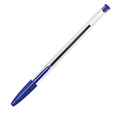 Шариковая ручка синяя, Cristal, Bic - 0